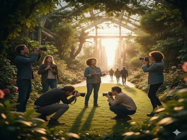 Through the Lens : A Photography Workshop