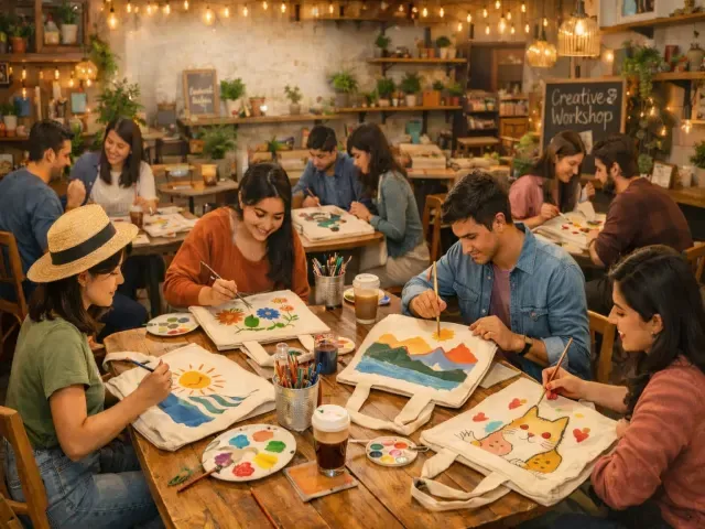 Tote Tales :The Tote Bag Painting Experience