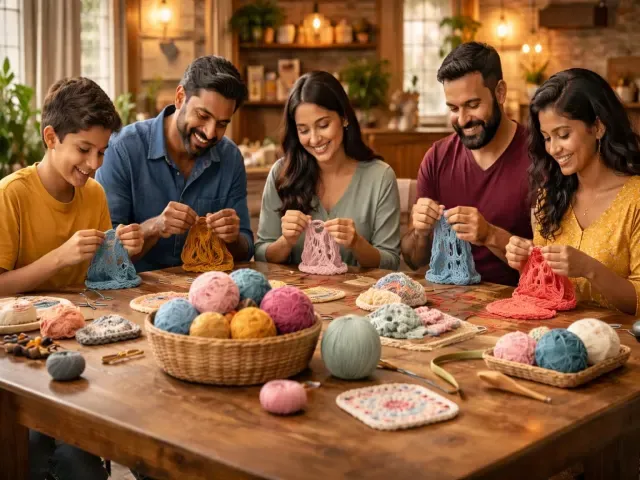 Threads of Joy : Crochet Craft Workshop