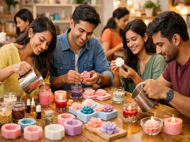 Wax & Whimsy : A Candle Making Workshop