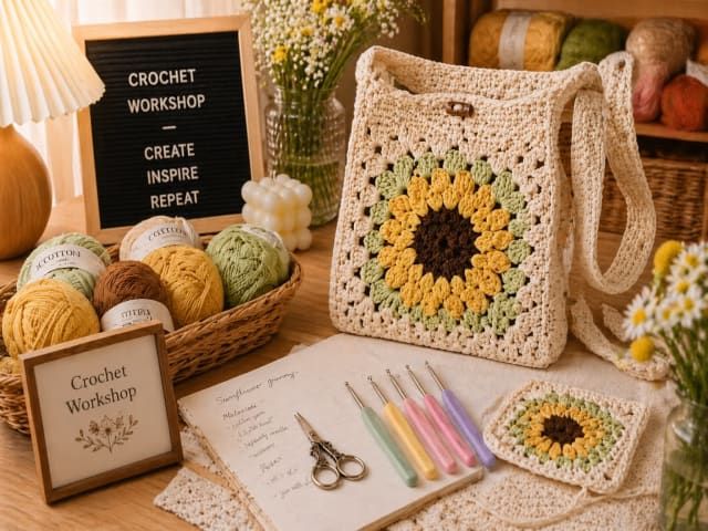 The Tales Of Threads : 4-Day Crochet Masterclass