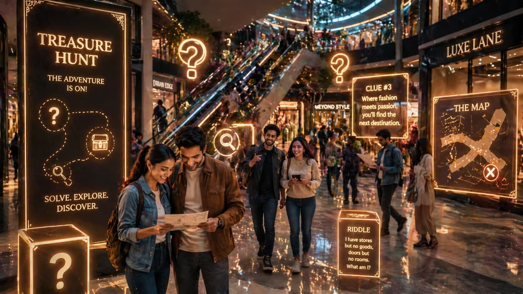 The Great Mall Chase : Treasure Hunt — Workshop in Bhubaneswar