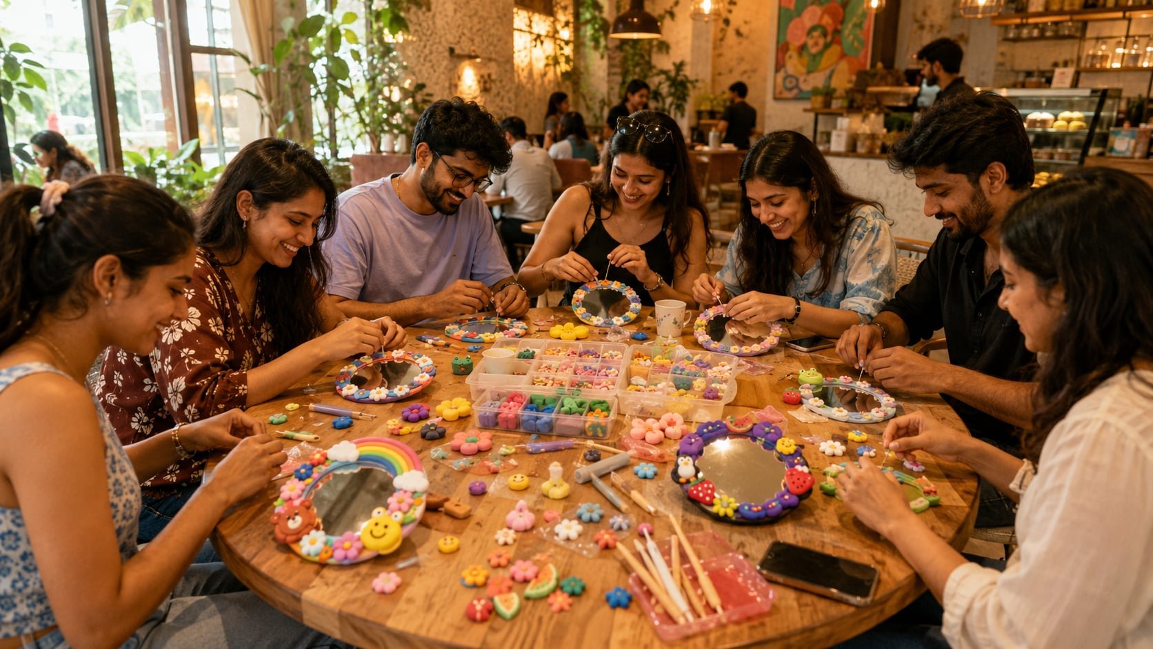 Clay & Charm: Mirror Decoration Workshop — Workshop in Bhubaneswar