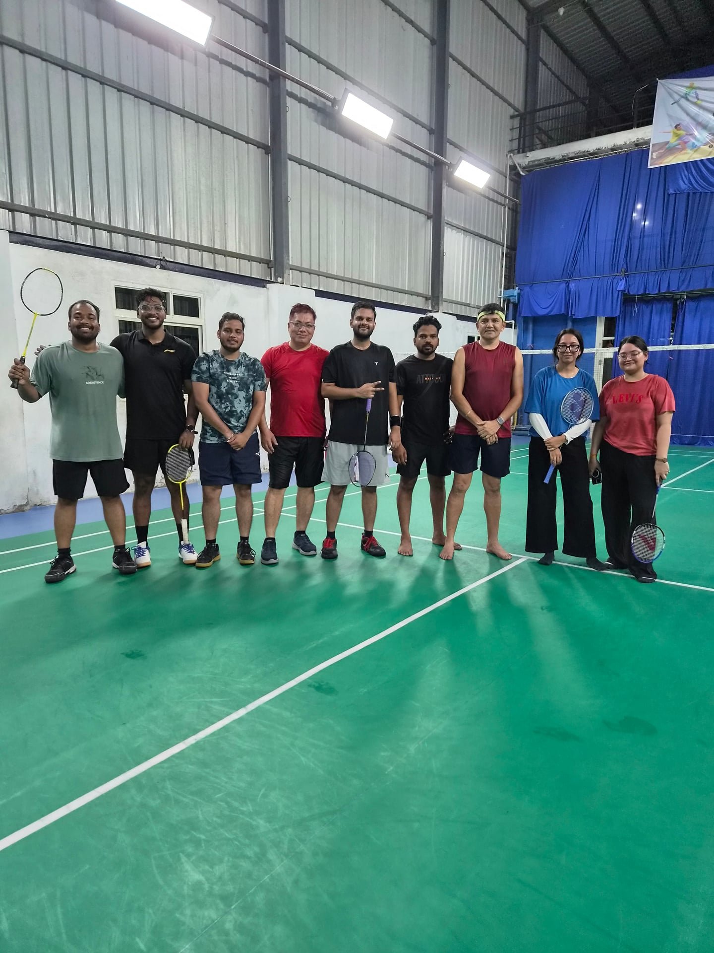 Smash Syndicate : A Badminton Play Experience — Workshop in Bhubaneswar