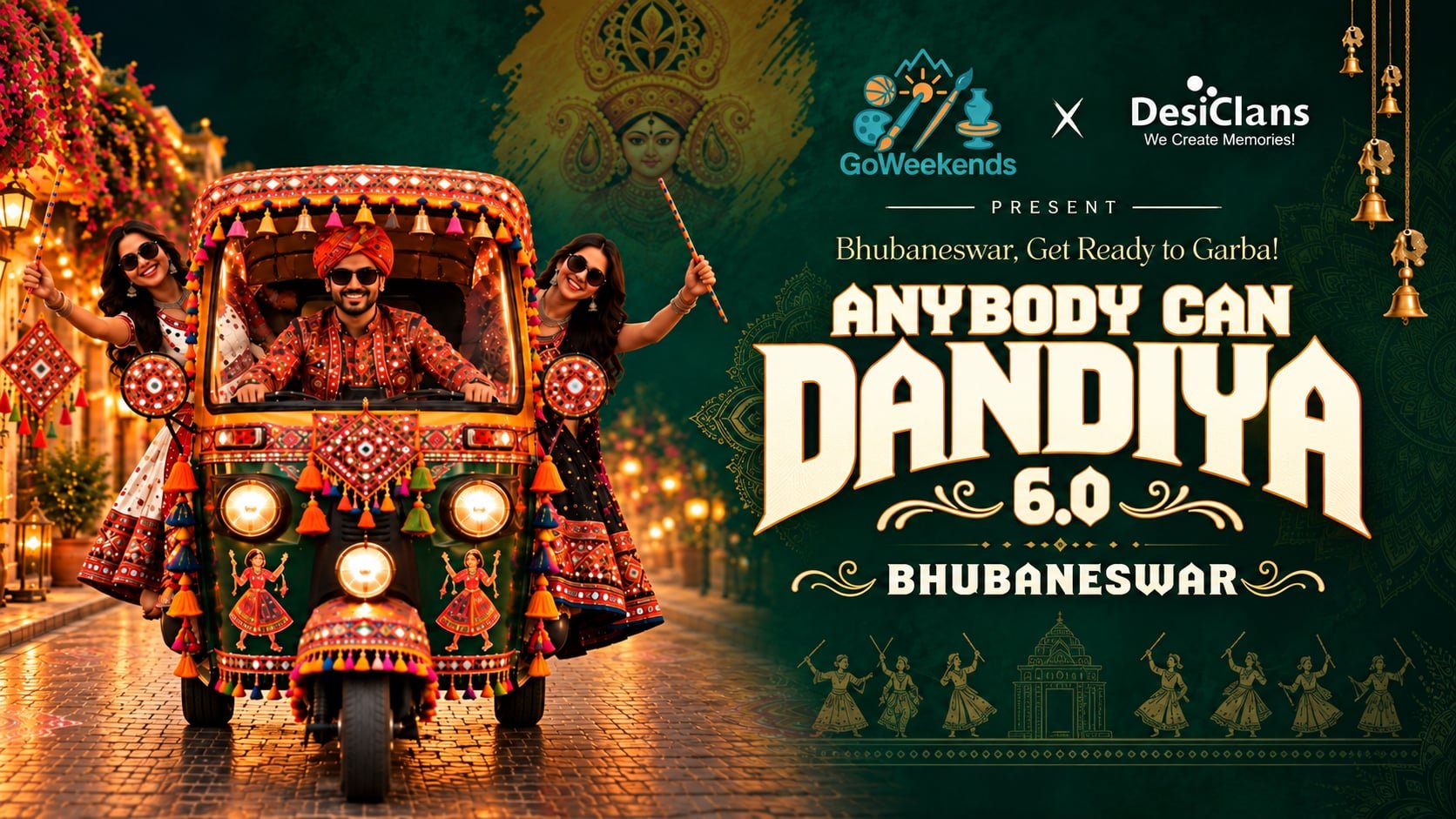 AnyBody Can Dandiya โ Workshop in Bhubaneswar